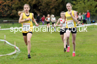 Girls under-13s 2021 National Cross Country Relays, Berry Hill Park, Mansfield. Photo: David T. Hewitson/Sports for All Pics